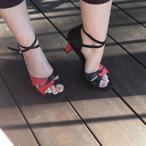 Unique Latin dance shoe
